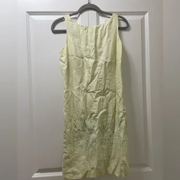 scoop neck a line dress Green Scoop Neck A-Line Midi Dress